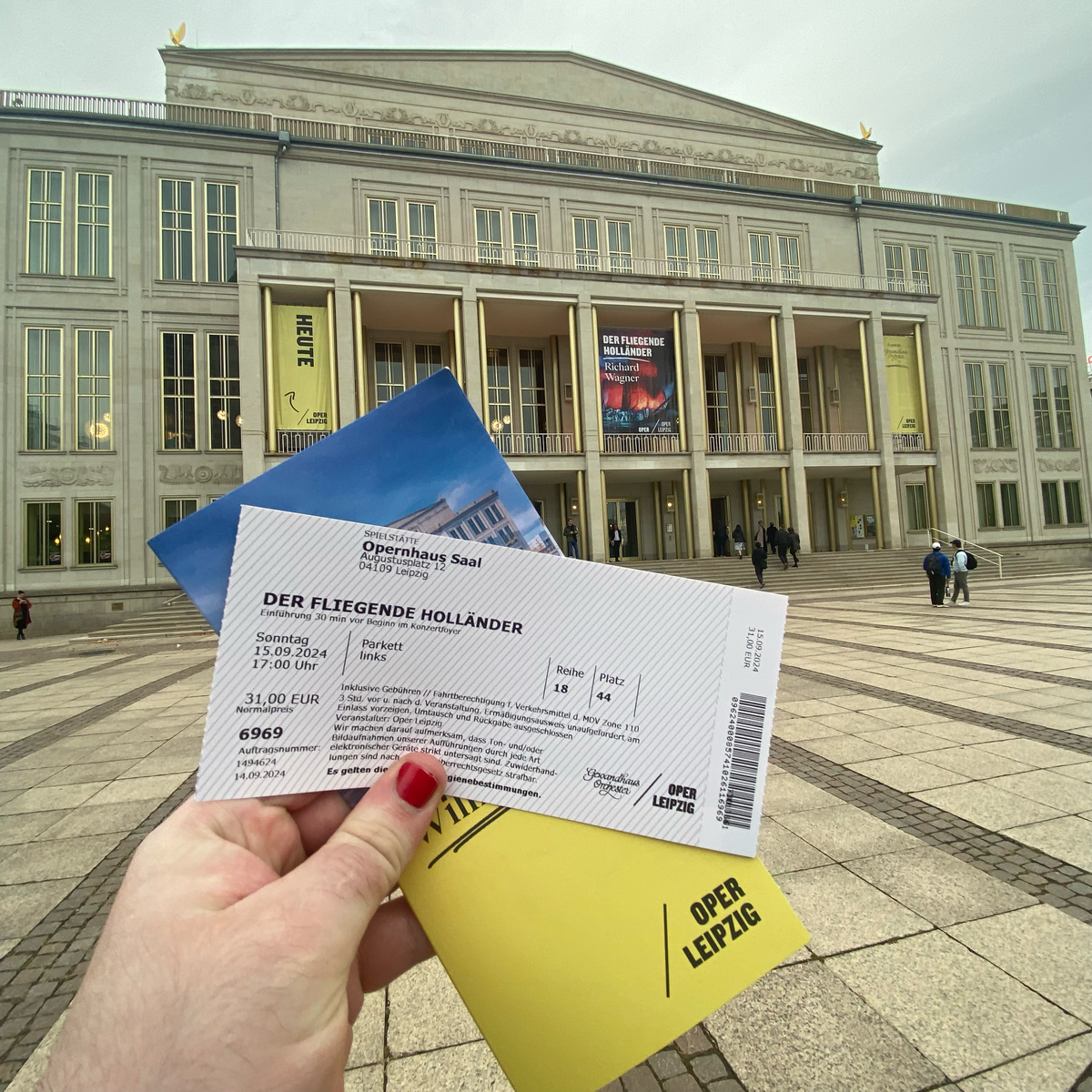 Opernbesuch: Der fliegende Holländer (Leipzig, 2024)